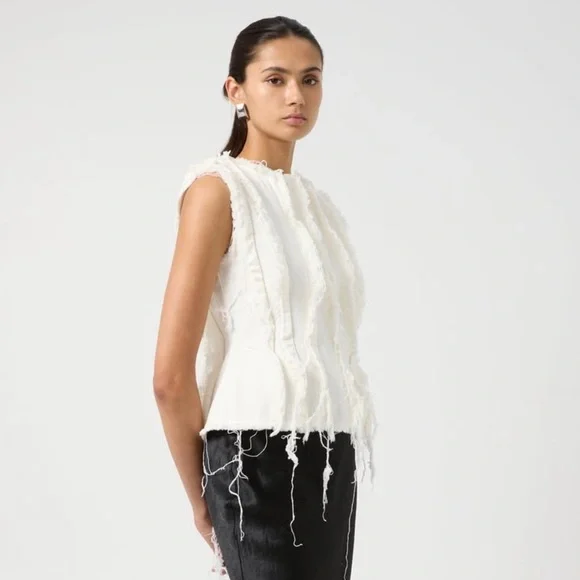 SENSES DENIM TANK (Season Sales❣️) - Picture 2 of 5